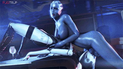 Liara Futa from Mass Effect. Google search imagine for a bigger size