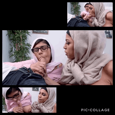 Mia Khalifa tries to impress boyfriend after mom just gobbled his dick