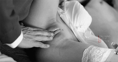 Sexy Man Pleasing His Woman By Touching And Tasting Her Pussy