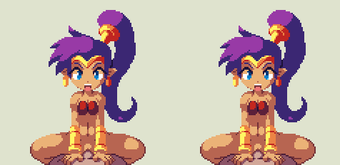 Shantae takes your cock for a ride