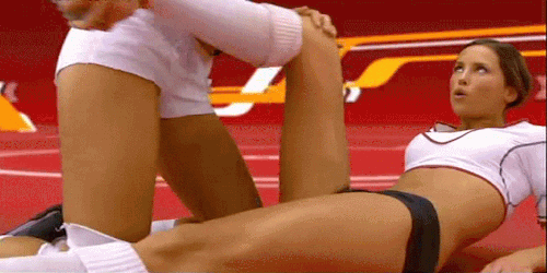 Stretching on the Field - Gif on imgur