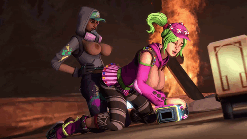 Zoey Doggystyle by Teknique - Fortnite Porn