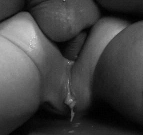 Woman fucked in the ass causing sperm to drip out of her pussy