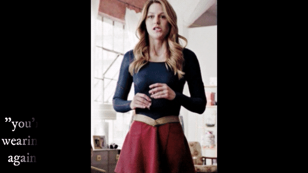 Supergirl - Trying New Suit Scene (uncut)