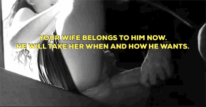 Your wife, his sex toy