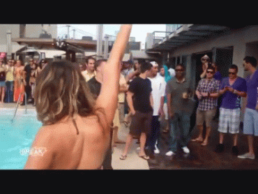 Gif - 20 Hilarious Fails Of Hot Girls Caught Doing Dumb Things. LOL. What Was #18 Thinking?! Girl Fail 3
