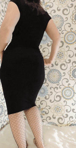 Gif - Amazing pawg with fishnets