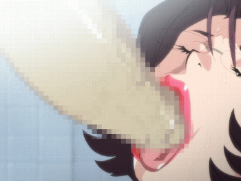 Gif - Anime Big Dick Deepthroat
