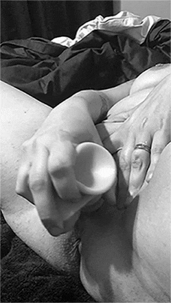 Gif - Black And White Squirting Orgasm