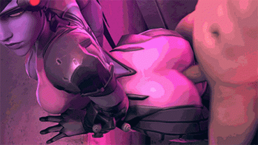 Gif - Bouncing fuck from behind - Widowmaker