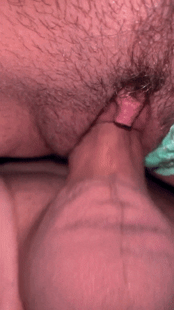 Gif - Close Up Fucking Hairy Cunt