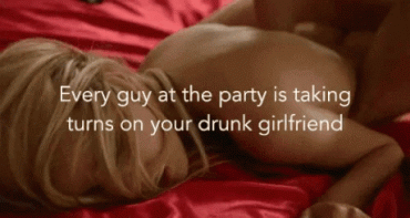 Gif - Drunk girlfriend caption