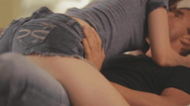 Gif - Dry humping in bed