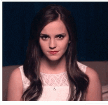 Gif - Emma Watson eagerly awaits her turn, while you fuck Keira Knightley