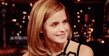 Gif - Emma Watson reconsidered your offer of fucking when you showed her all the pornstars you’ve made cum