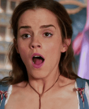 Gif - Emma Watson Thinking About Your Big Dick