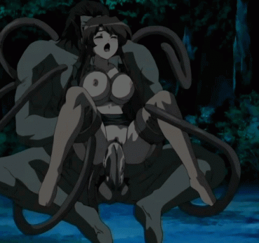 Gif - Forest demon with vine tentacles
