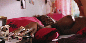 Gif - Hood Freak Takes Call During a Dickdown :)