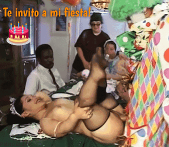 Gif - I invited to my party