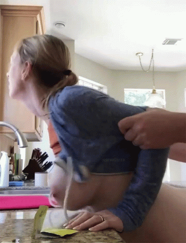 Gif - It is every man's desire to have a wife that is good in the kitchen.