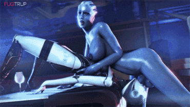 Gif - Liara Futa from Mass Effect. Google search imagine for a bigger size