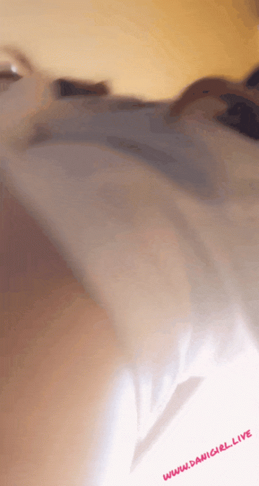 Gif - Like the upskirt view of my ass and pussy?