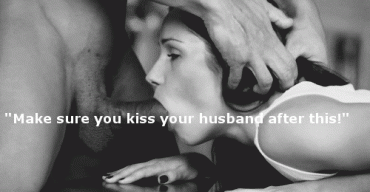 Gif - make sure you kiss your husband after this blowjob