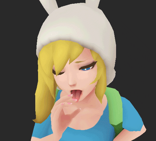 Gif - oculus rift Fiona [adventure time](mikeinel)