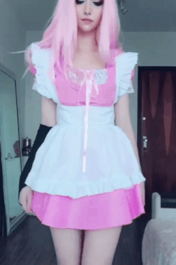 Gif - Pink babe pink cosplay pink sexy cosplay pink cosplay pink dress cosplay cosplay pink teen cosplay dress. Pink hair pink hair pink hair.