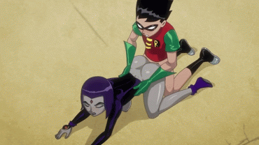Gif - Robin and Raven doggystyle
