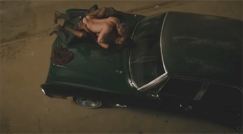 Gif - Sex on top of a car