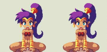 Gif - Shantae takes your cock for a ride