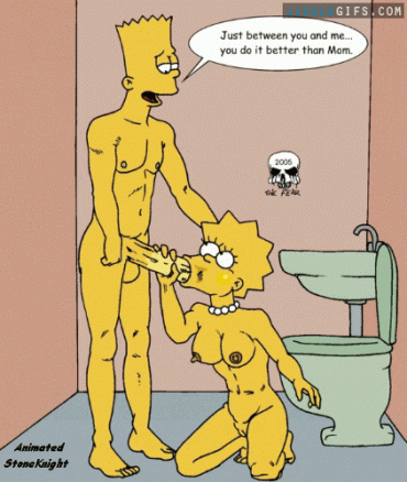 Gif - Simpsons,bathroom sex.gif