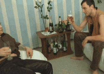 Gif - Someone's Drunk Mother Fucked By Two Horny Guys