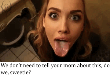 Gif - we don't need to tell your mom about this