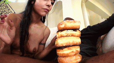 Gif - Who wants to cum over for some doughnuts?