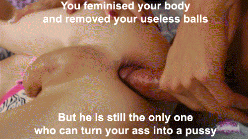 Gif - why sissies depend and submit to men