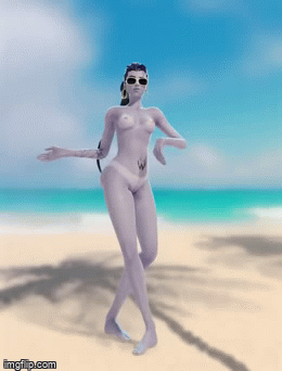 Gif - Widowmaker Dancing Nude(Soundchaser128)