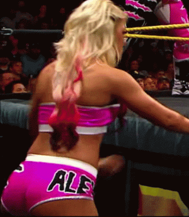 Gif - Alexa Bliss WWE Diva Amazing ass