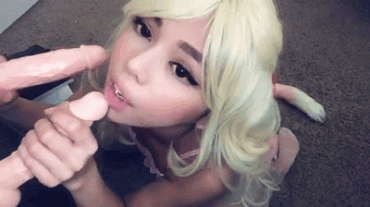 Gif - Asian with tail pov