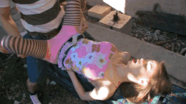 Gif - Clothed sex in public