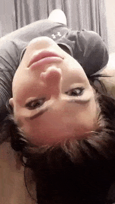 Gif - Girlfriend gets a dick jammed down her throat