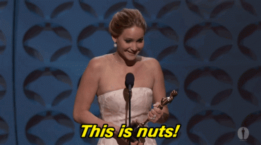 Gif - Jennifer Lawrence - 5'9''- Most Eatable Actress, Highest Paid....Amazing Oral Yum!