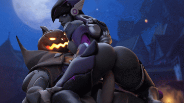 Gif - Pharah showing off her sexy ass getting pounded (by Arhoangel)