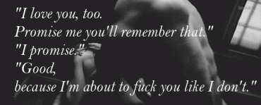 Gif - Promise me you will remember that.