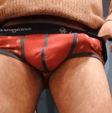 Gif - Showing my cock