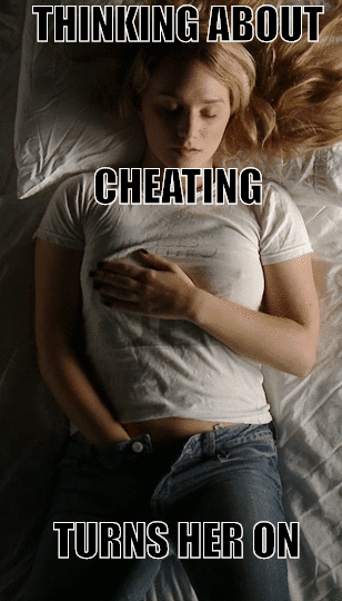 Gif - Thinking about cheating