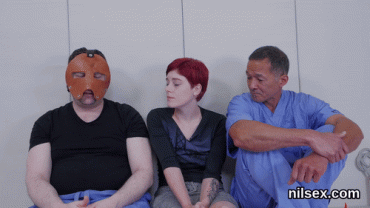 Gif - Wacky nympho was taken in anus asylum for harsh therapy