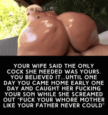 Gif - You always though your wife was faithful