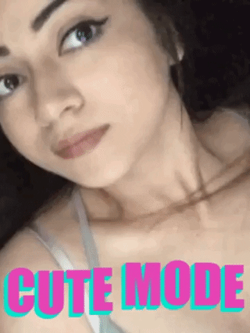 Gif - Before and after cute mode to slut mode